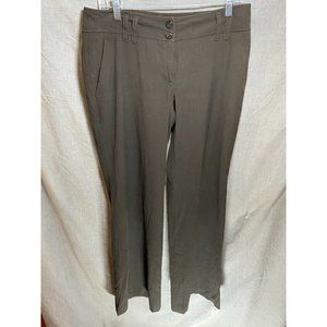 Michael Kors Pants Womens 8 Brown Double Button Casual Slacks Ladies 34x30.‎
